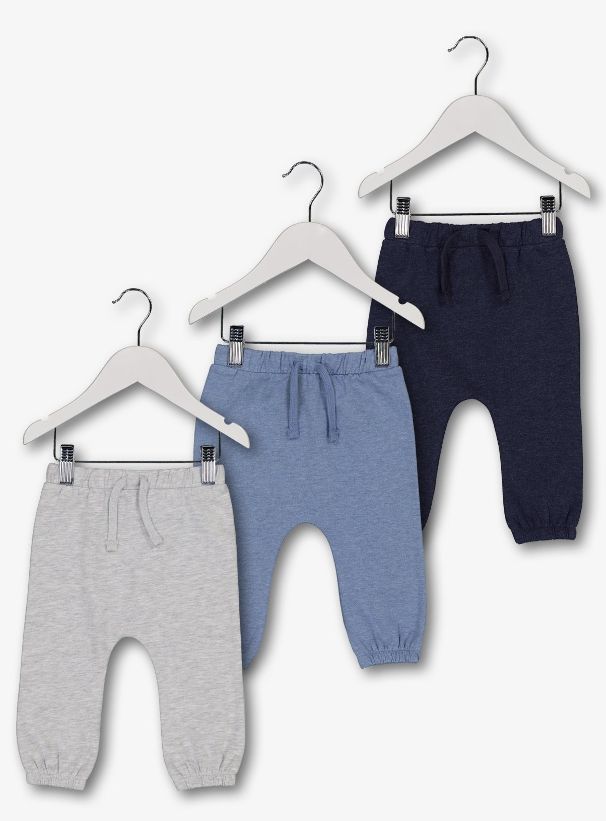 blue grey joggers